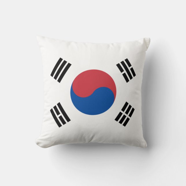 Coussin Drapeau de la Corée du Sud (ROK) (Recto)