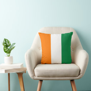 Coussin Drapeau de la Côte d'Ivoire