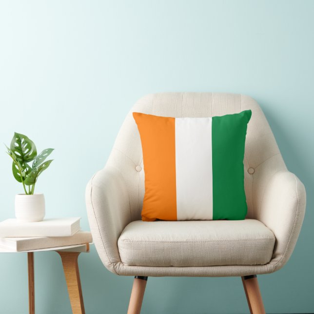 Coussin Drapeau de la Côte d'Ivoire (Chaise)