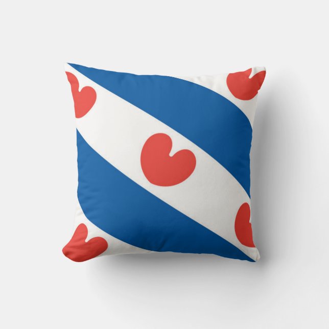 Coussin Drapeau de la Frise (Recto)