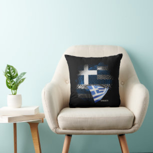 Coussin Drapeau de la Grèce