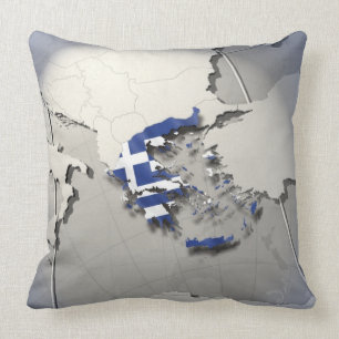 Coussin Drapeau de la Grèce