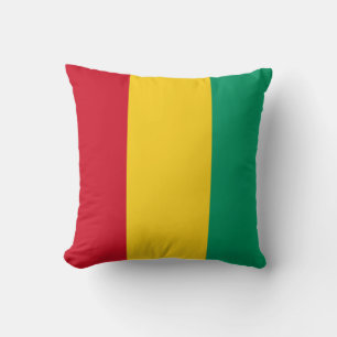 Coussin Drapeau de la Guinée (pays africain)