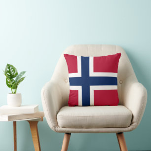 Coussin Drapeau de la Norvège