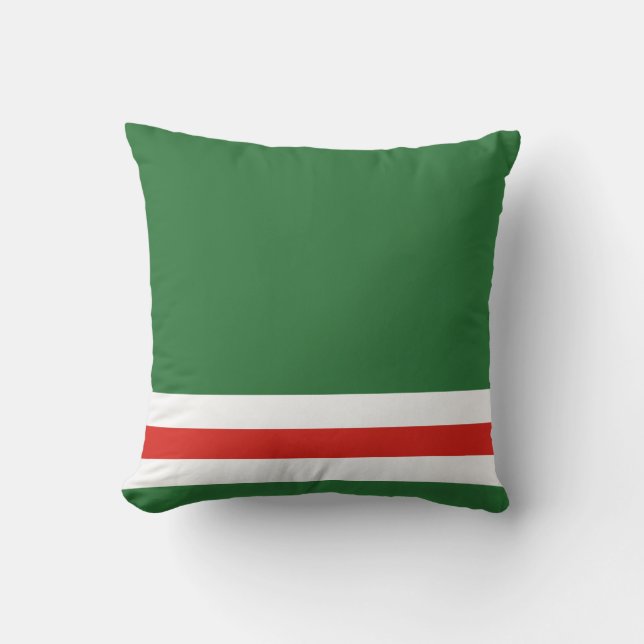 Coussin Drapeau de la République tchétchène d'Ichkérie (Recto)
