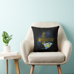 Coussin Drapeau de la Suède