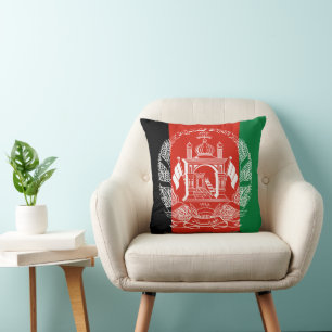 Coussin Drapeau de l'Afghanistan