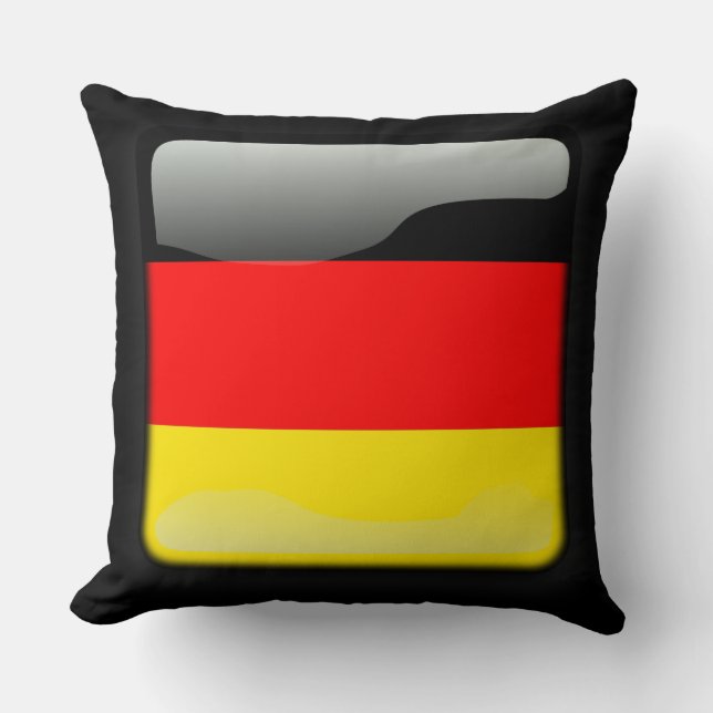 Coussin Drapeau de l'Allemagne (Recto)