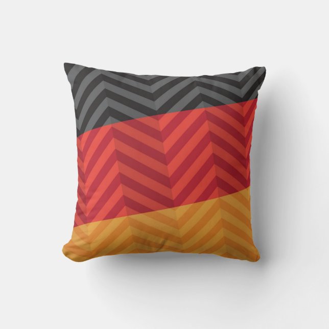 Coussin Drapeau de l'Allemagne (Recto)