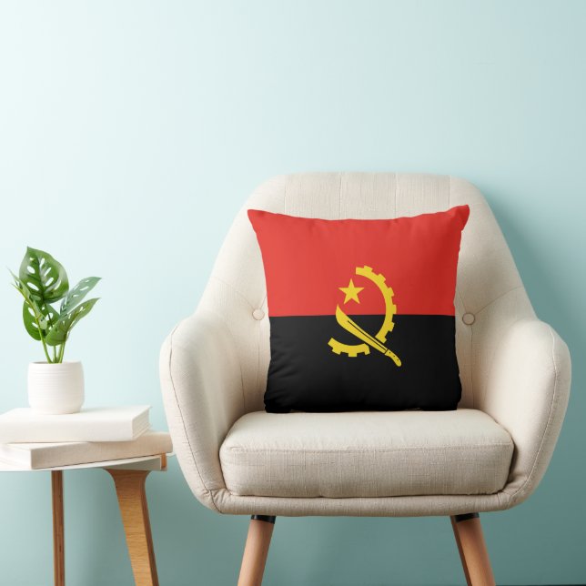 Coussin Drapeau de l'Angola (Chaise)