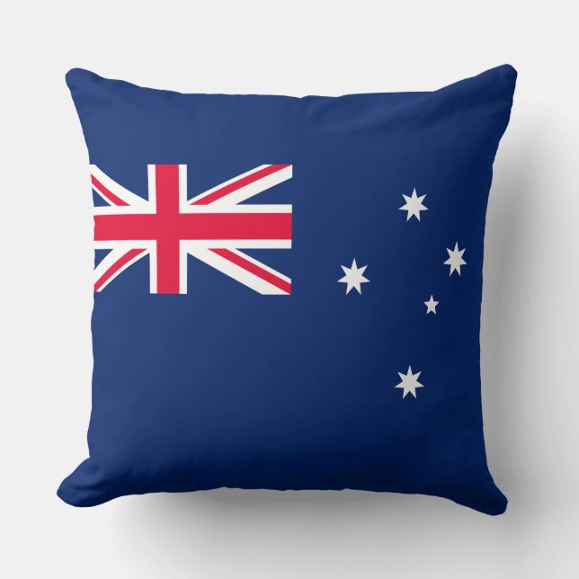 Coussin Drapeau de l'Australie (Recto)