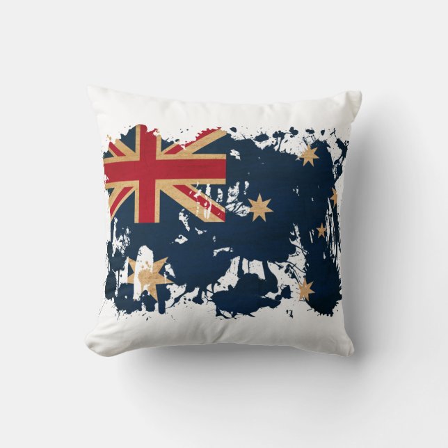 Coussin Drapeau de l'Australie (Recto)