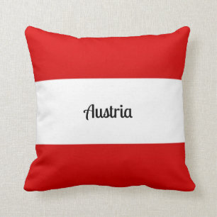 Coussin Drapeau de l'Autriche