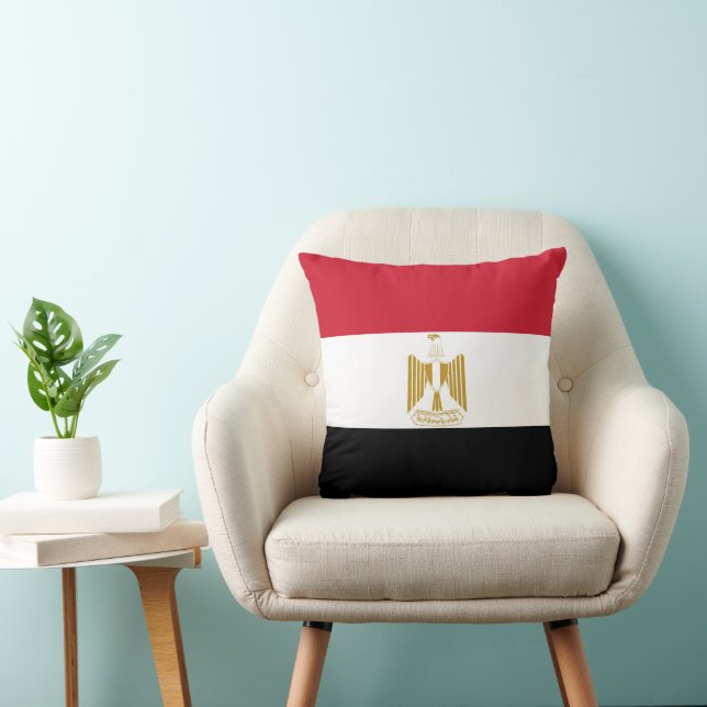 Coussin Drapeau de l'Égypte (Chaise)