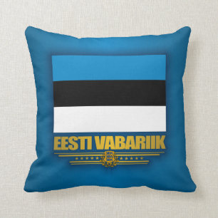 Coussin Drapeau de l'Estonie (Eesti Lipp)