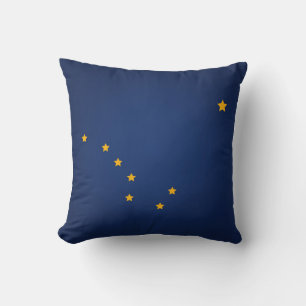 Coussin Drapeau De L'État cool De L'Alaska