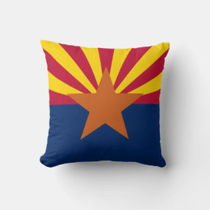 Coussin Drapeau de l'État d'Arizona