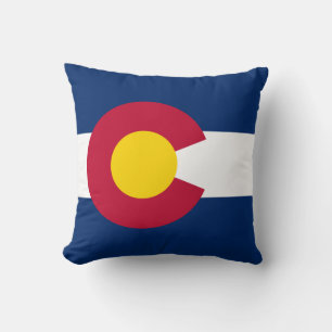 Coussin Drapeau de l'État du Colorado