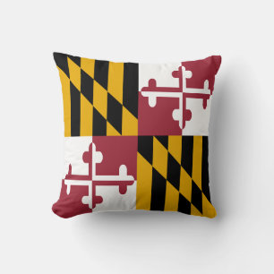 Coussin Drapeau de l'État du Maryland