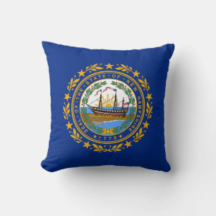 Coussin Drapeau de l'État du New Hampshire