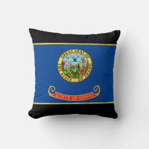 Coussin Drapeau de l'Idaho