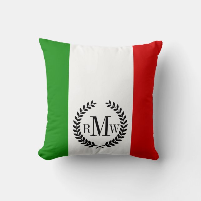 Coussin Drapeau de l'Italie (Recto)