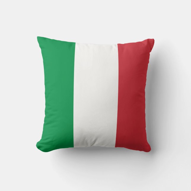 Coussin Drapeau de l'Italie (Recto)
