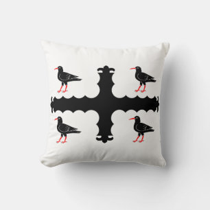 Coussin Drapeau de l'oreiller à lancer Flintshire