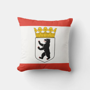 Coussin Drapeau de l'oreiller de Berlin
