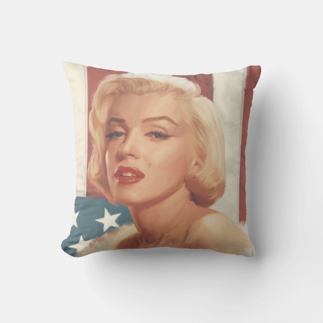 Coussin Drapeau de Marilyn (Recto)