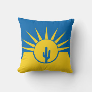 Coussin Drapeau de Mesa, Arizona Jeu d'oreiller