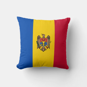 Coussin Drapeau de Moldova