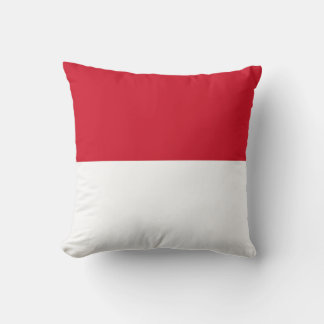 Coussin Drapeau de Monaco