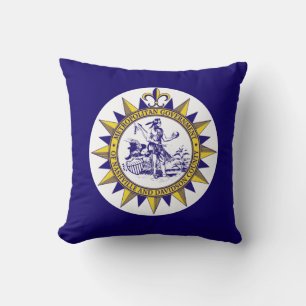 Coussin Drapeau de Nashville, Tennessee Jeu d'oreiller