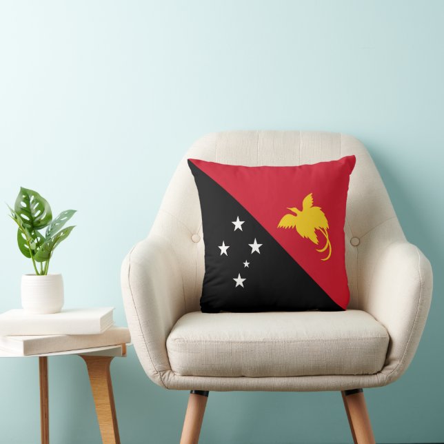 Coussin Drapeau de Papouasie-Nouvelle-Guinée (Chaise)