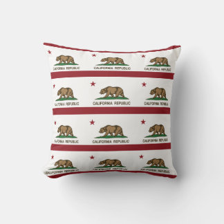 Coussin Drapeau de République de la Californie