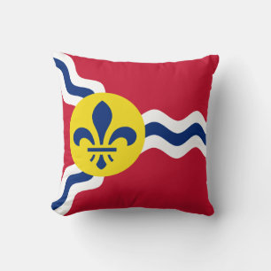 Coussin Drapeau de Saint-Louis, Missouri