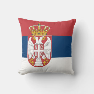 Coussin Drapeau de Serbie