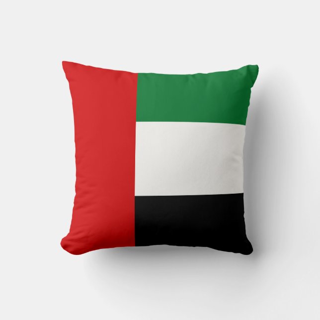 Coussin Drapeau des Émirats arabes unis (Recto)