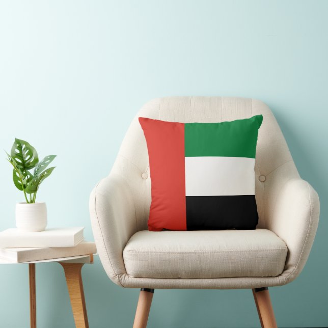 Coussin Drapeau des Émirats arabes unis (Chaise)