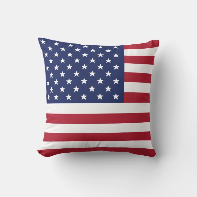 Coussin Drapeau des États-Unis (Recto)