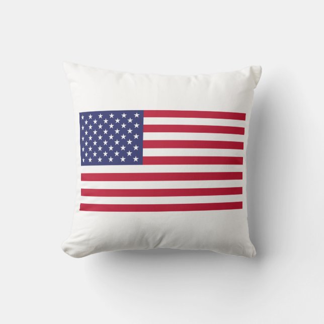 Coussin Drapeau des États-Unis d'Amérique (Recto)