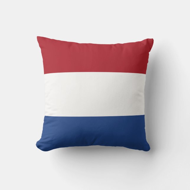 Coussin Drapeau des Pays-Bas (Recto)