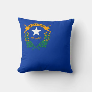 Coussin Drapeau d'État du Nevada