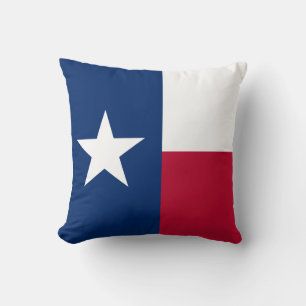 Coussin Drapeau d'État texan (Texas)