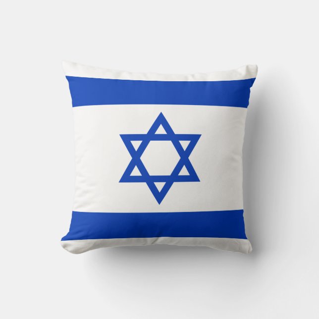 Coussin Drapeau d'Israël (Recto)