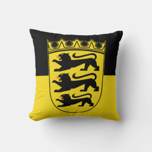 Coussin Drapeau du Bade-Wurtemberg Jeu d'oreiller