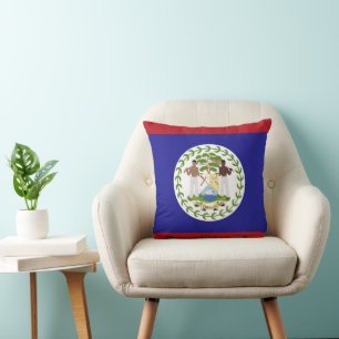 Coussin Drapeau du Belize