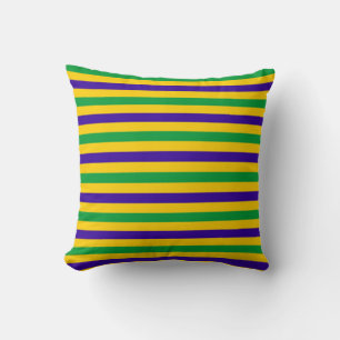 Coussin drapeau du Brésil bandes pays symbole motif vert j