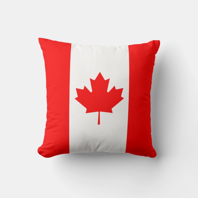 Coussin Drapeau du Canada (Recto)